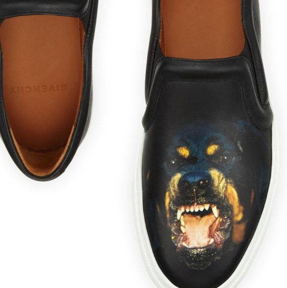 Givenchy black leather rottweiler sneaker - Picture 2 of 4